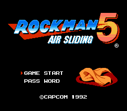 Rockman 5 - Air Sliding